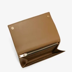 Cheap DeMellier The Andros Wallet Deep Toffee Smooth