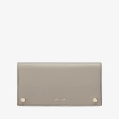 Fashion DeMellier The Andros Wallet Taupe Smooth