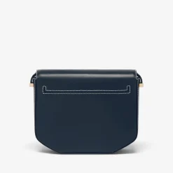 Shop DeMellier The London Navy Smooth & Ecru Stitching