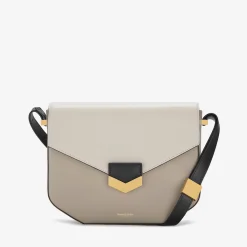 Store DeMellier The London Tricolour Taupe Off-White & Black