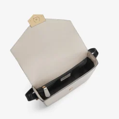 Store DeMellier The London Tricolour Taupe Off-White & Black
