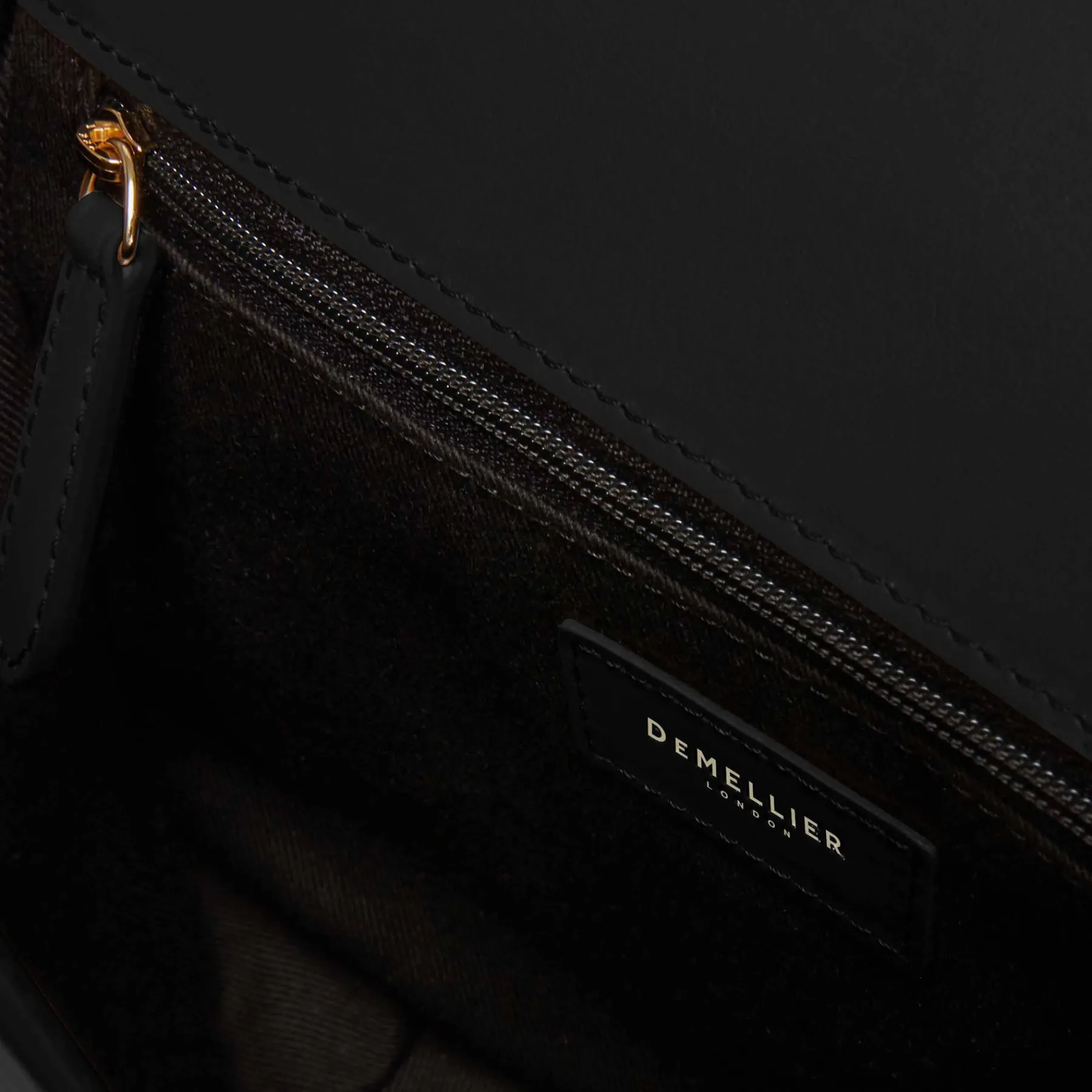 Store DeMellier The London Black Croc-Effect