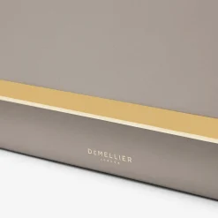 Shop DeMellier The Marais Wallet Taupe Smooth