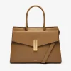 Discount DeMellier The Maxi Montreal Long Handles Deep Toffee Smooth