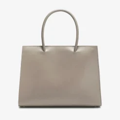 Hot DeMellier The Maxi Montreal Long Handles Taupe Smooth