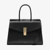 New DeMellier The Maxi Montreal Long Handles Black Smooth