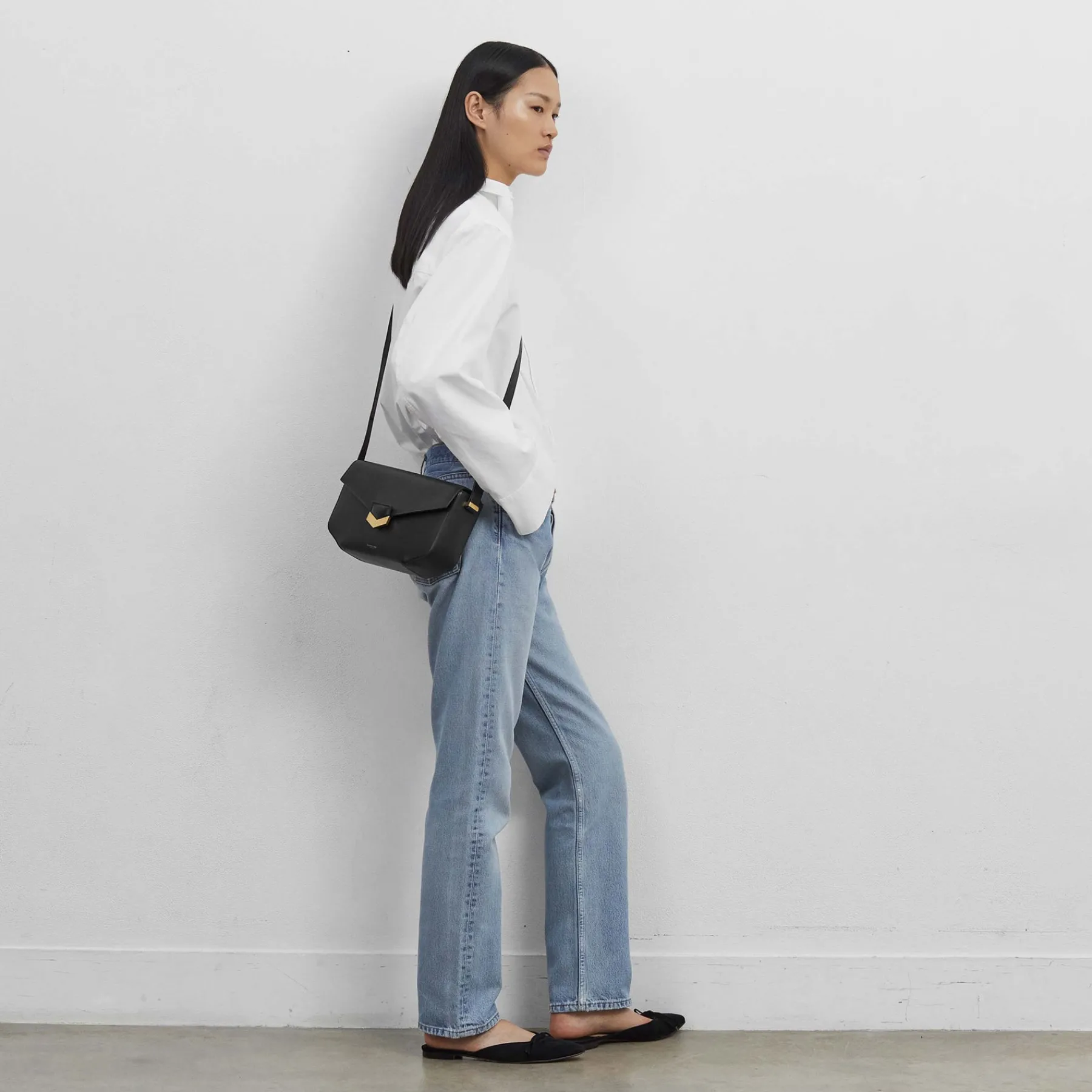 Shop DeMellier The Midi London Off-White Smooth