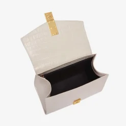 Flash Sale DeMellier The Midi Montreal Off-White Croc-Effect