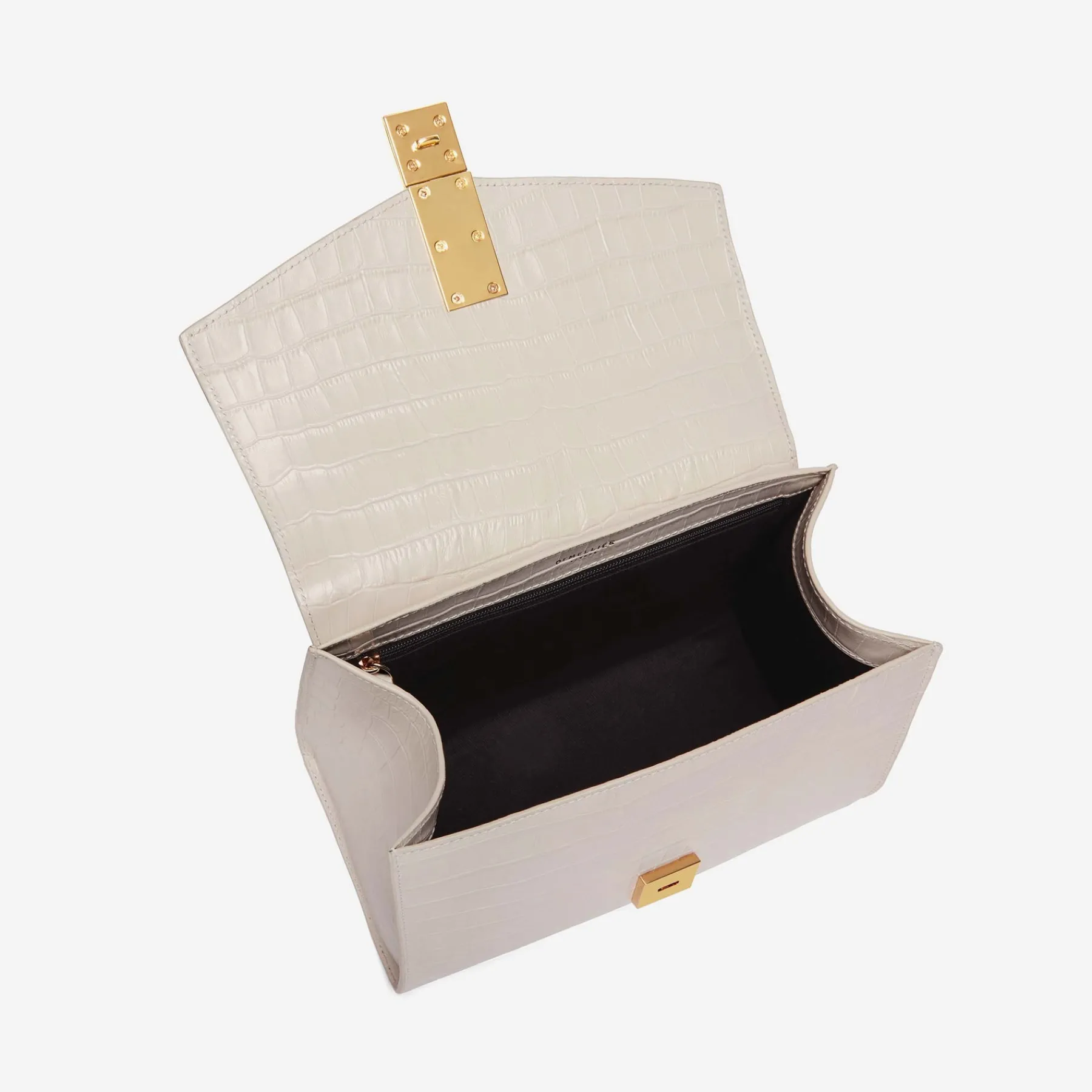 Flash Sale DeMellier The Midi Montreal Off-White Croc-Effect