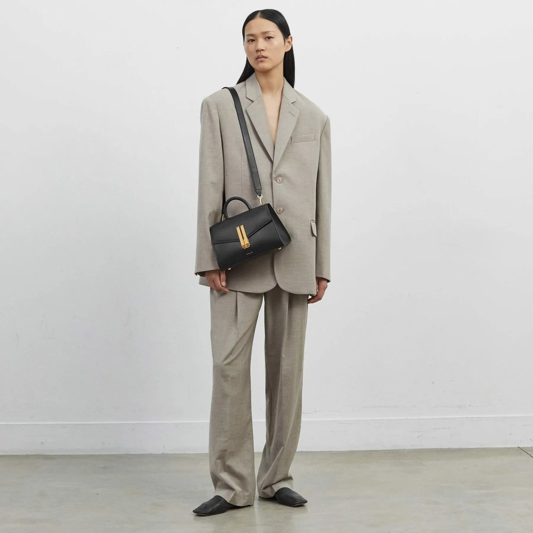 Flash Sale DeMellier The Midi Montreal Off-White Croc-Effect