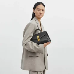 Shop DeMellier The Midi Montreal Navy Smooth