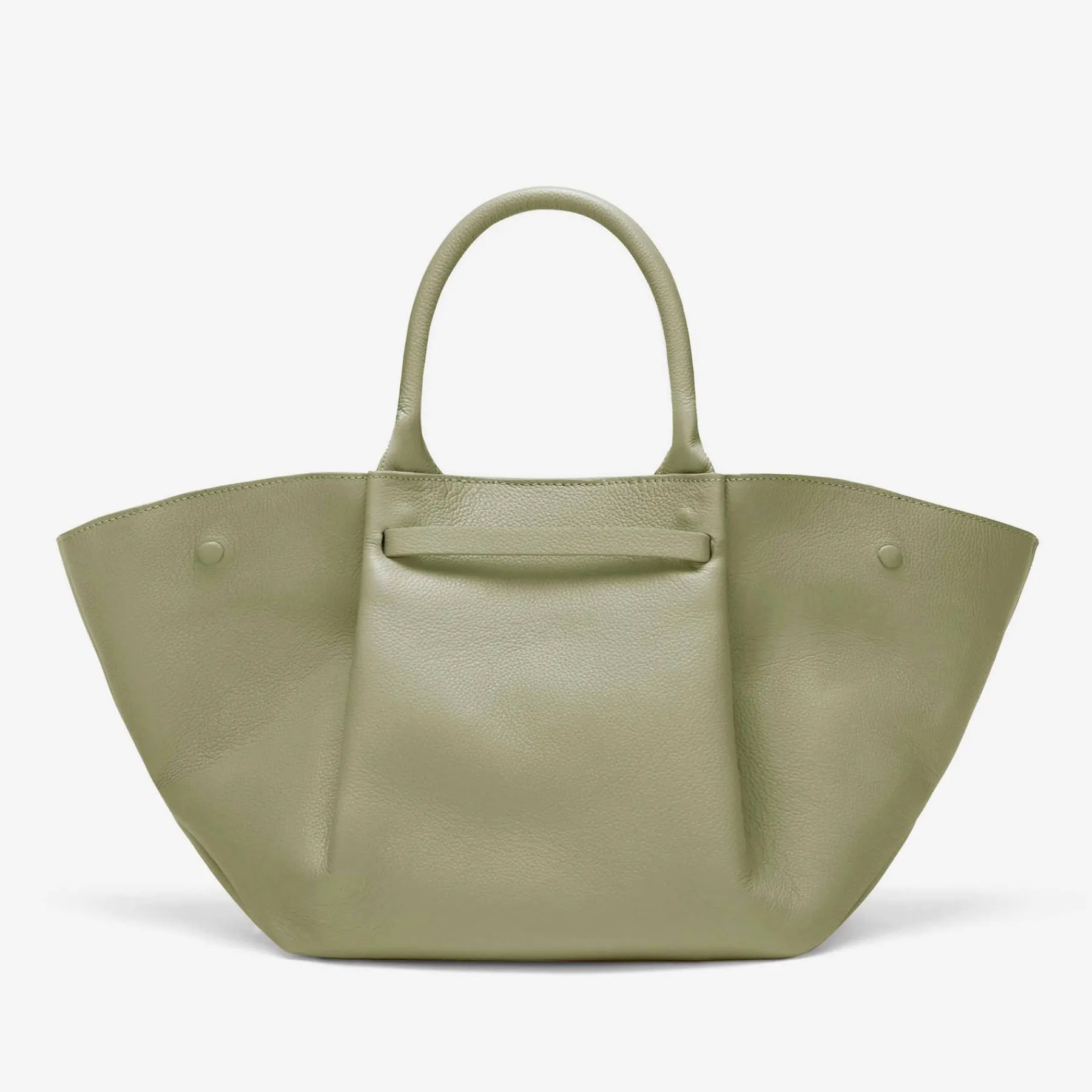Shop DeMellier The Midi New York Khaki Small Grain