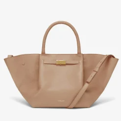 Best DeMellier The Midi New York Light Tan Small Grain