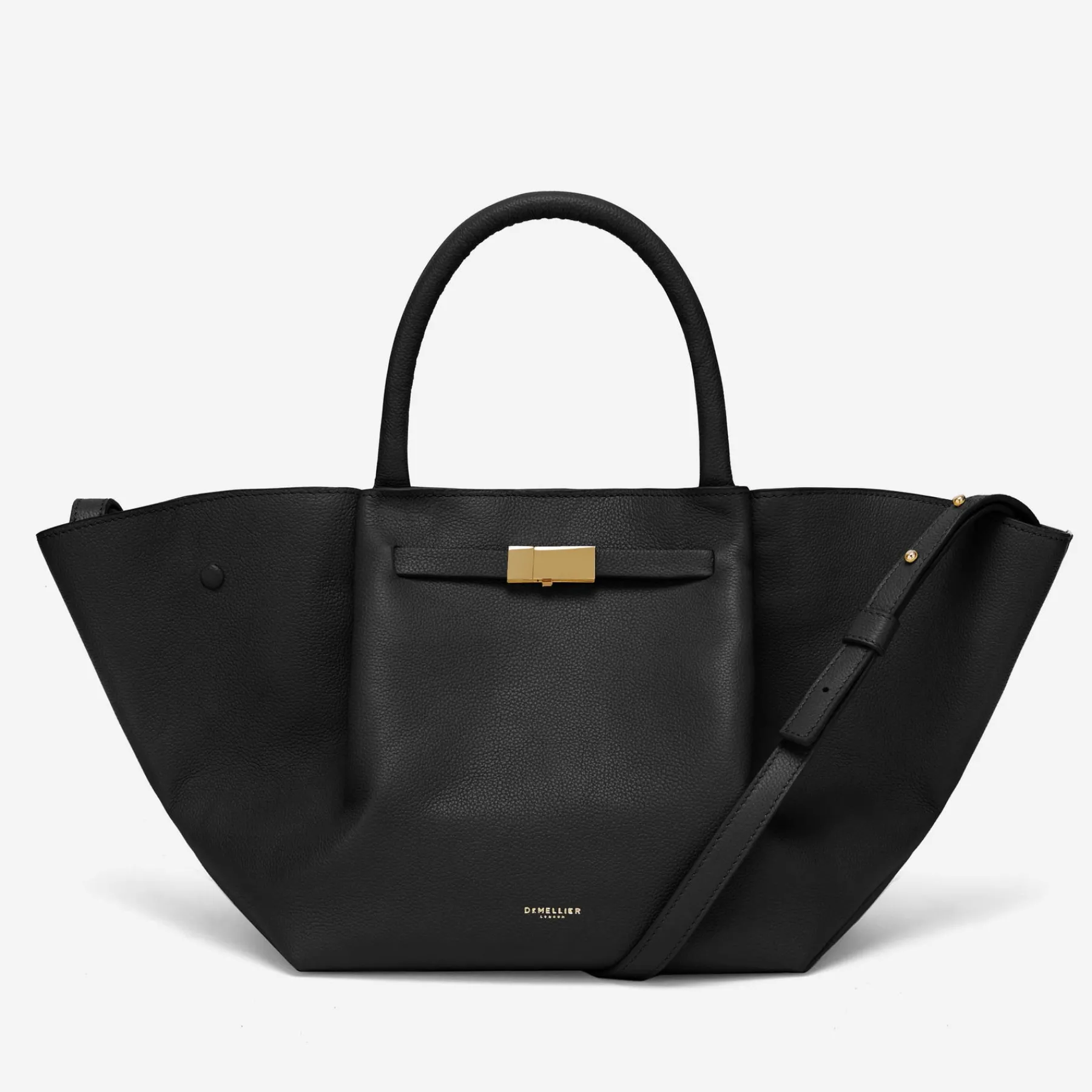 Outlet DeMellier The Midi New York Black Small Grain