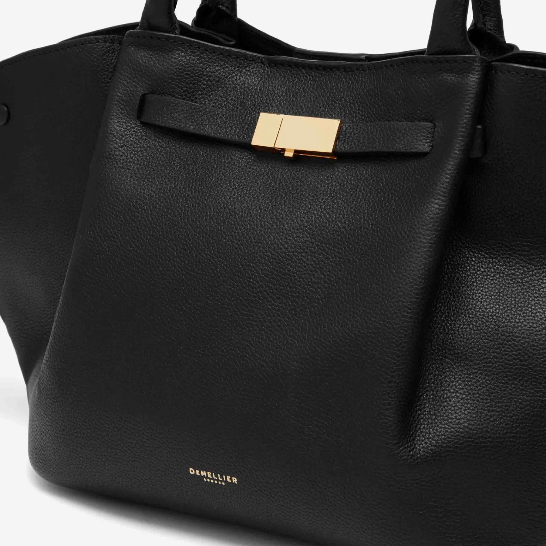 Outlet DeMellier The Midi New York Black Small Grain