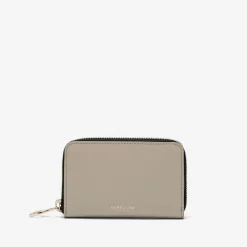 Hot DeMellier The Midi Skye Wallet Taupe Smooth