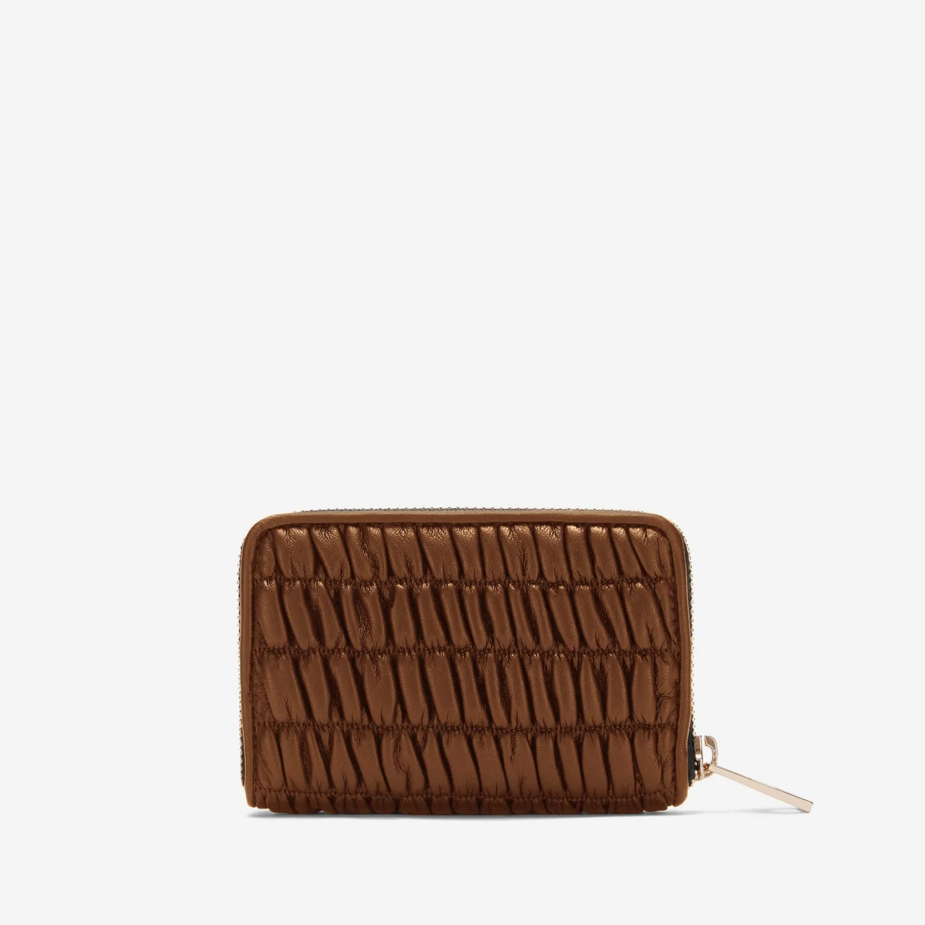 Store DeMellier The Midi Skye Wallet Tan Matelasse