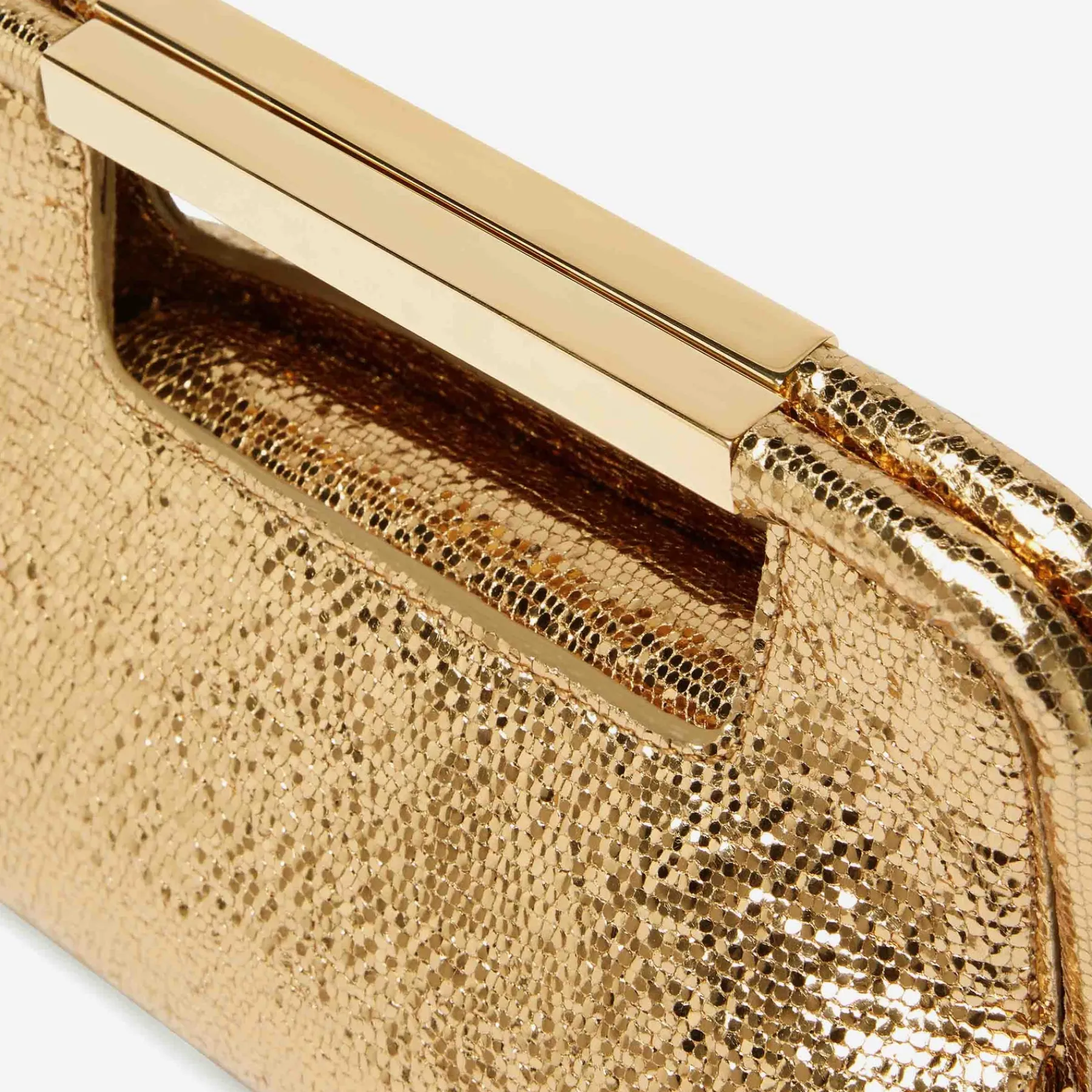 Shop DeMellier The Mini Seville Gold Textured