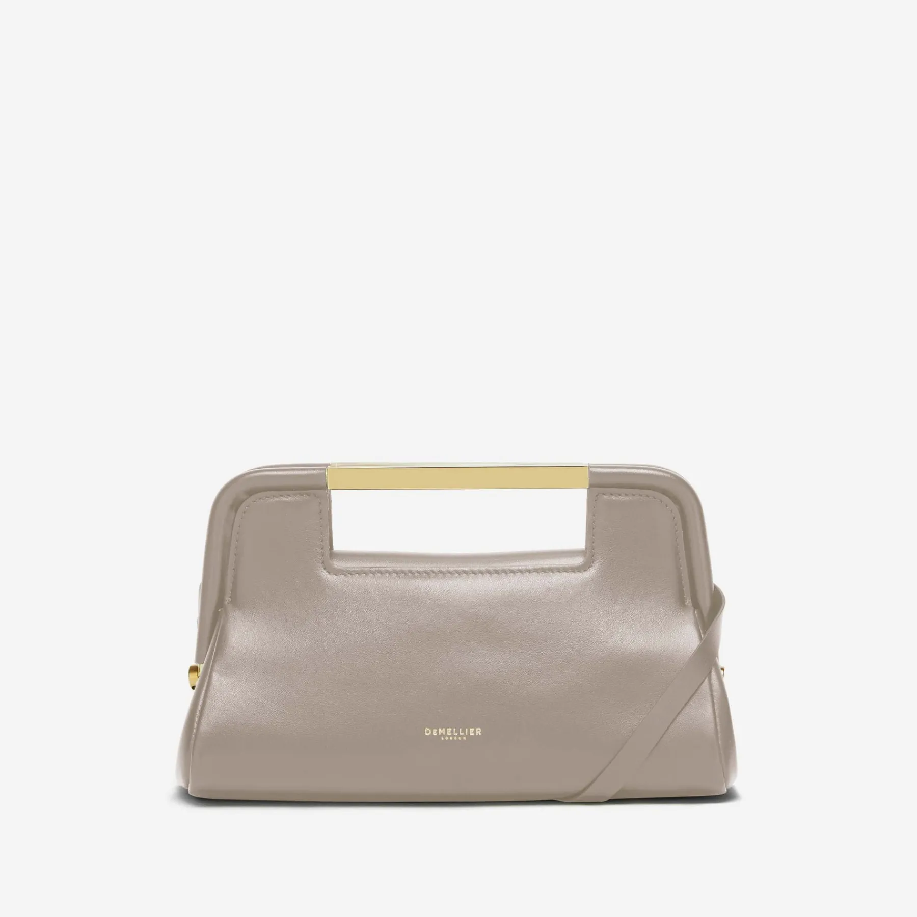 Hot DeMellier The Mini Seville Taupe Smooth