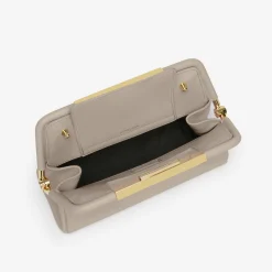 Hot DeMellier The Mini Seville Taupe Smooth