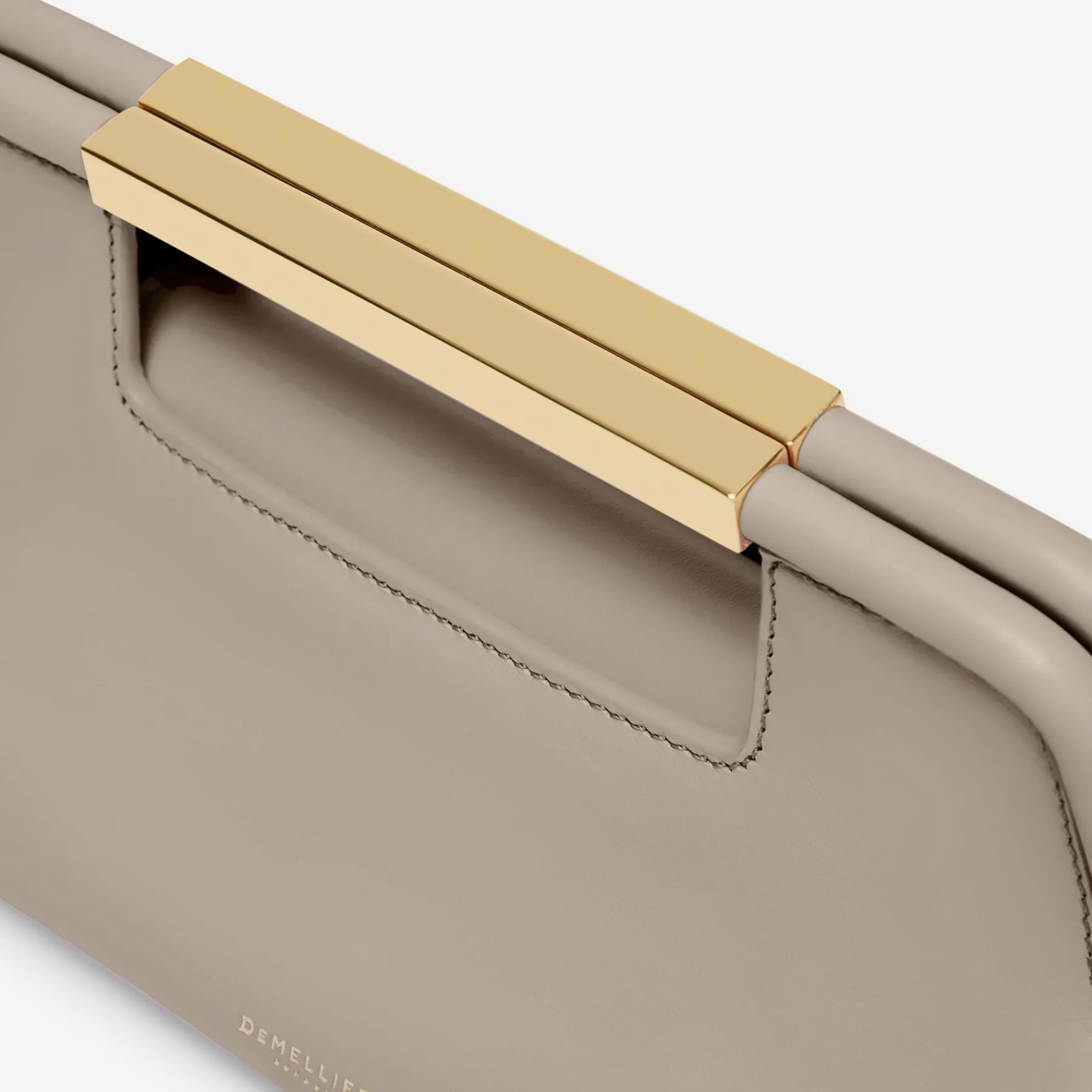 Hot DeMellier The Mini Seville Taupe Smooth