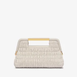 Outlet DeMellier The Mini Seville Off-White Matelasse
