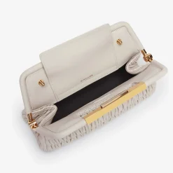 Outlet DeMellier The Mini Seville Off-White Matelasse