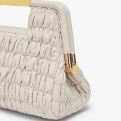 Outlet DeMellier The Mini Seville Off-White Matelasse