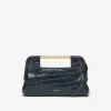 Best Sale DeMellier The Mini Seville Navy Croc-Effect