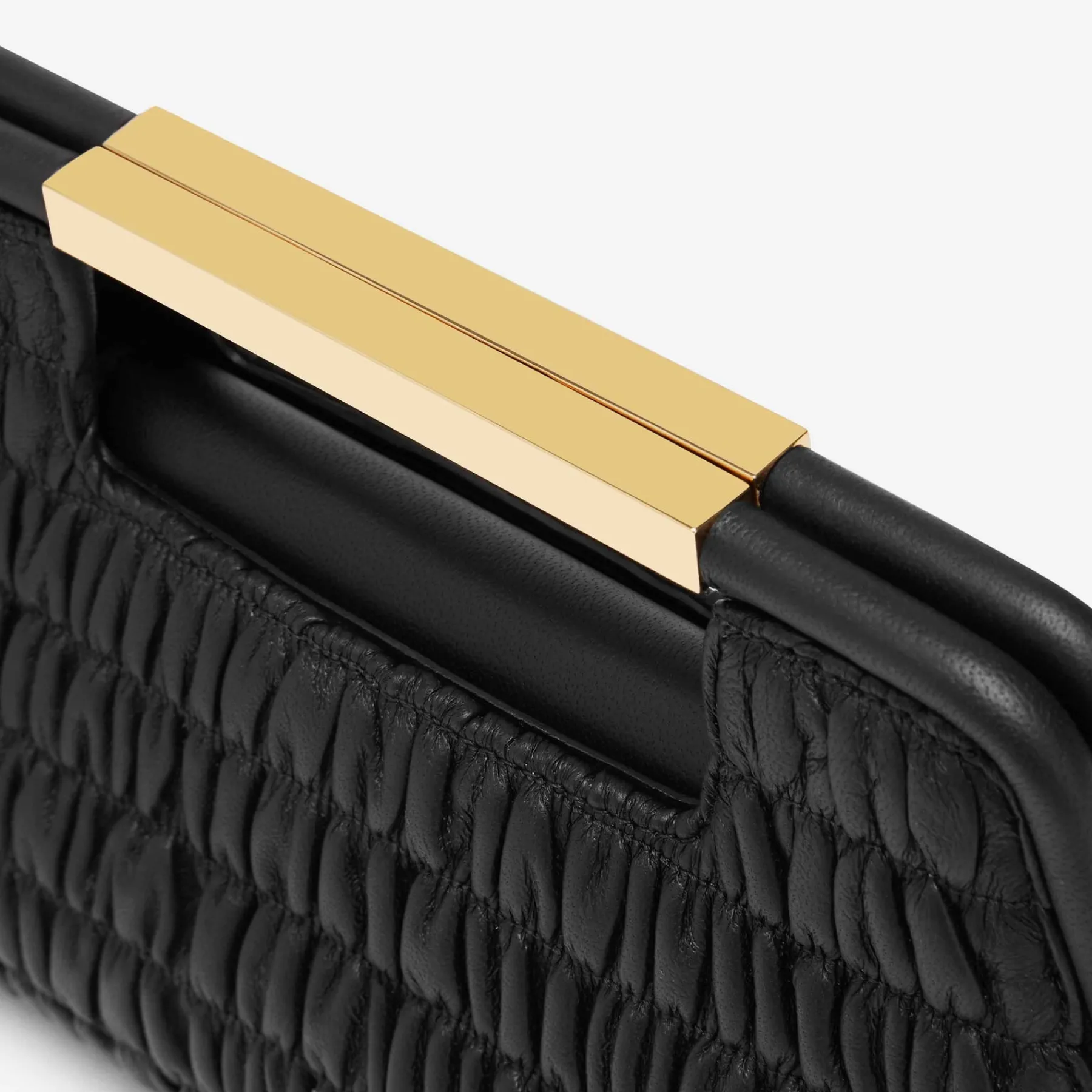 New DeMellier The Mini Seville Black Matelasse