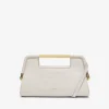 Cheap DeMellier The Mini Seville Off-White Croc-Effect