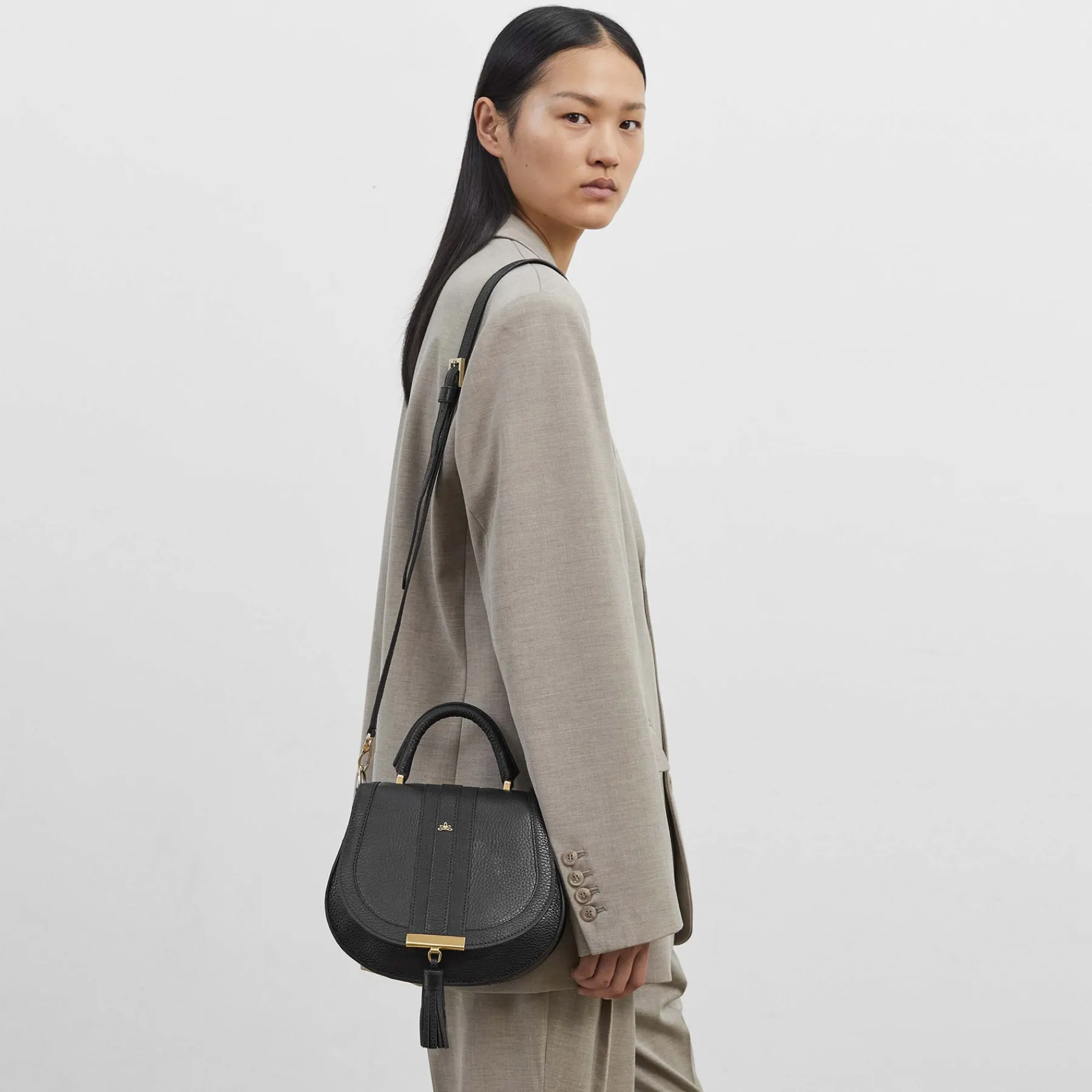 Best DeMellier The Mini Venice Black Grain