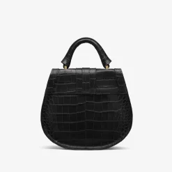 Best DeMellier The Mini Venice Black Croc-Effect