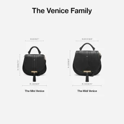 Best DeMellier The Mini Venice Black Croc-Effect