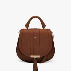 Clearance DeMellier The Mini Venice Cognac Grain
