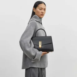 Fashion DeMellier The Montreal Taupe Croc-Effect