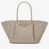 New DeMellier The New York Taupe Croc-Effect