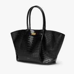 Cheap DeMellier The New York Black Croc-Effect