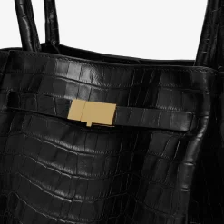 Cheap DeMellier The New York Black Croc-Effect