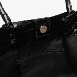 Cheap DeMellier The New York Black Croc-Effect