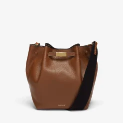 Outlet DeMellier The New York Bucket Tan Small Grain
