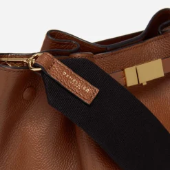 Outlet DeMellier The New York Bucket Tan Small Grain
