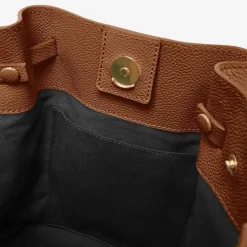 Outlet DeMellier The New York Bucket Tan Small Grain