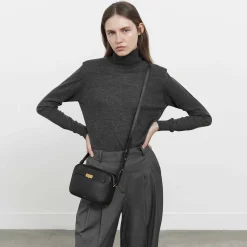 Discount DeMellier The New York Crossbody Khaki Small Grain