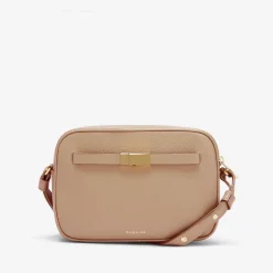 Store DeMellier The New York Crossbody Light Tan Small Grain
