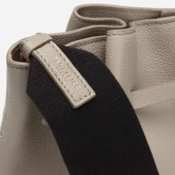 Fashion DeMellier The New York Large Bucket Taupe Small Grain