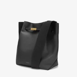 Discount DeMellier The New York Large Bucket Black Small Grain