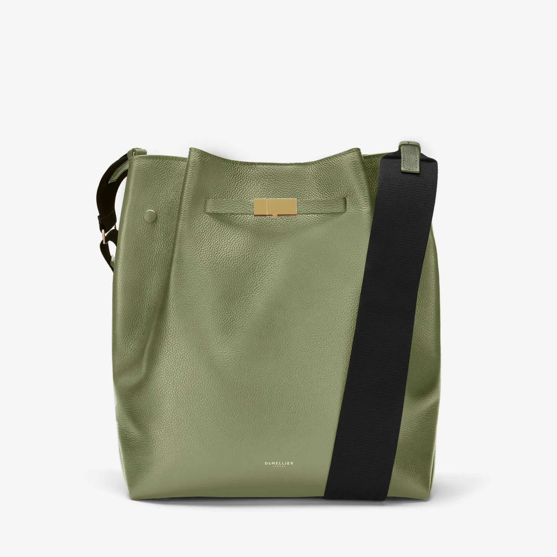 Discount DeMellier The New York Large Bucket Khaki Small Grain