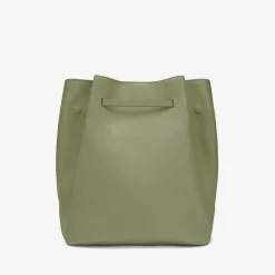 Discount DeMellier The New York Large Bucket Khaki Small Grain