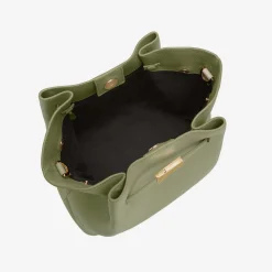 Discount DeMellier The New York Large Bucket Khaki Small Grain
